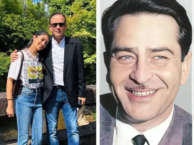Nikhil Nanda and Raj Kapoor