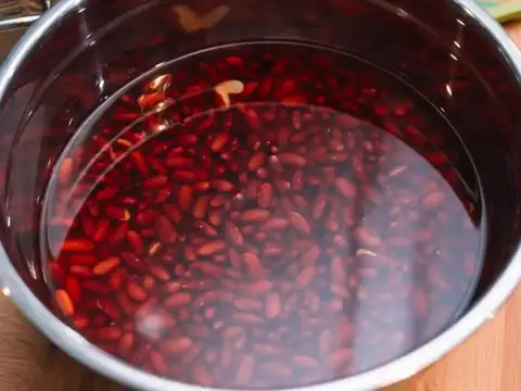 Soak ingredients before cooking