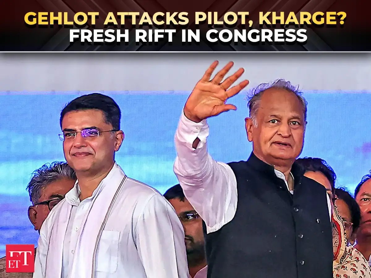 Ashok Gehlot claims ‘Conspiracy’ over Congress President bid