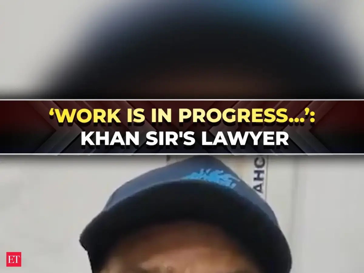 ‘Everything depends on law’: Khan Sir's lawyer files for ant