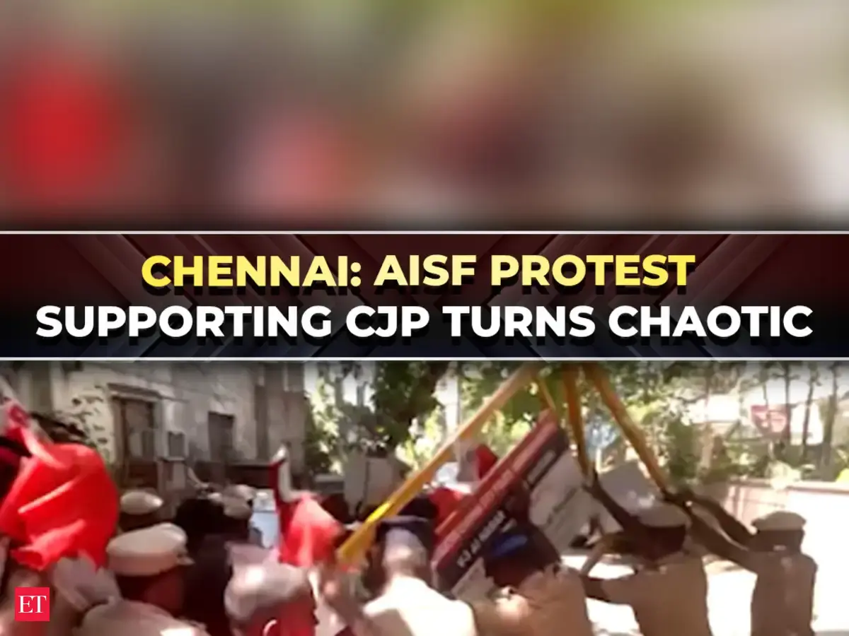 Chennai: Chaos erupts at AISF rally in support of Cockroach 