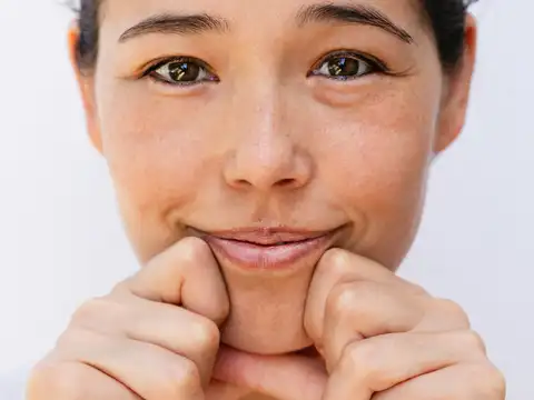 Jaw jut exercise