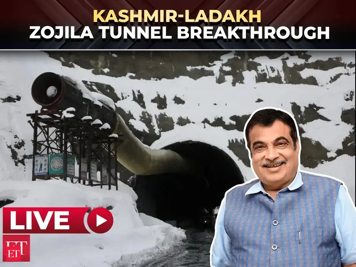 Zojila Tunnel Breakthrough Ceremony & Press Conference