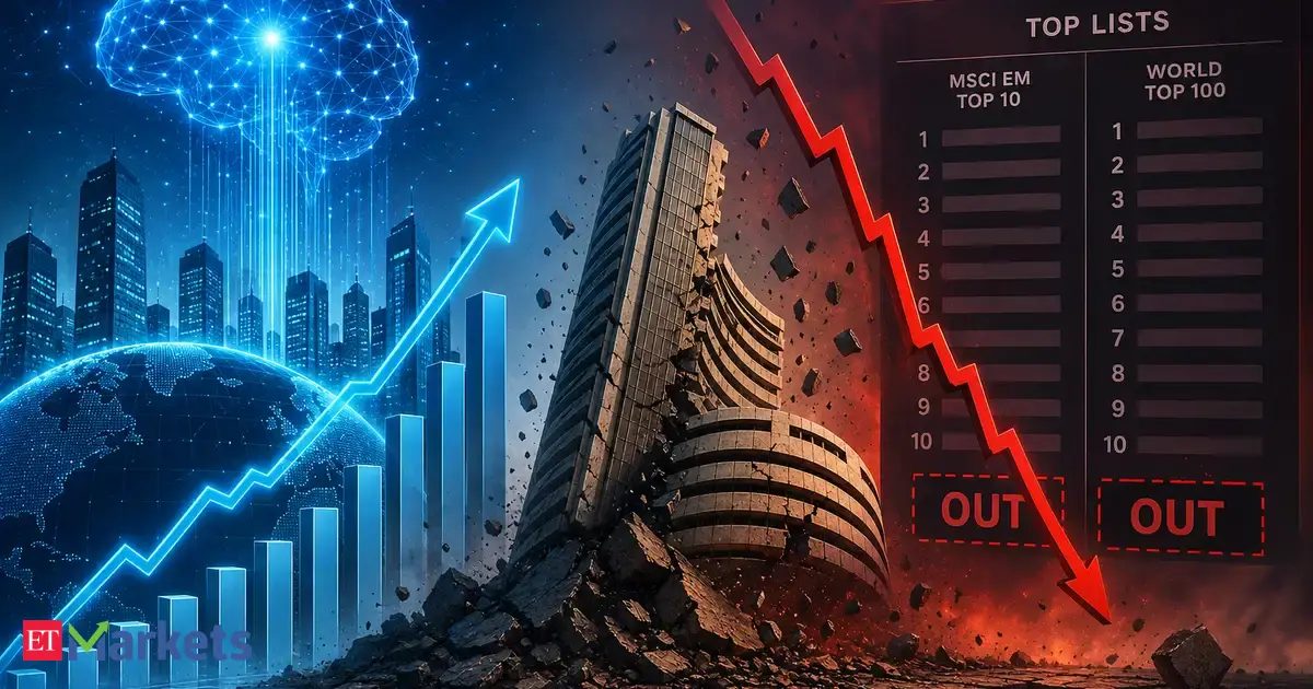 Explained: How AI mania has thrown India Inc out of MSCI EM’s top 10 and world’s top 100 list