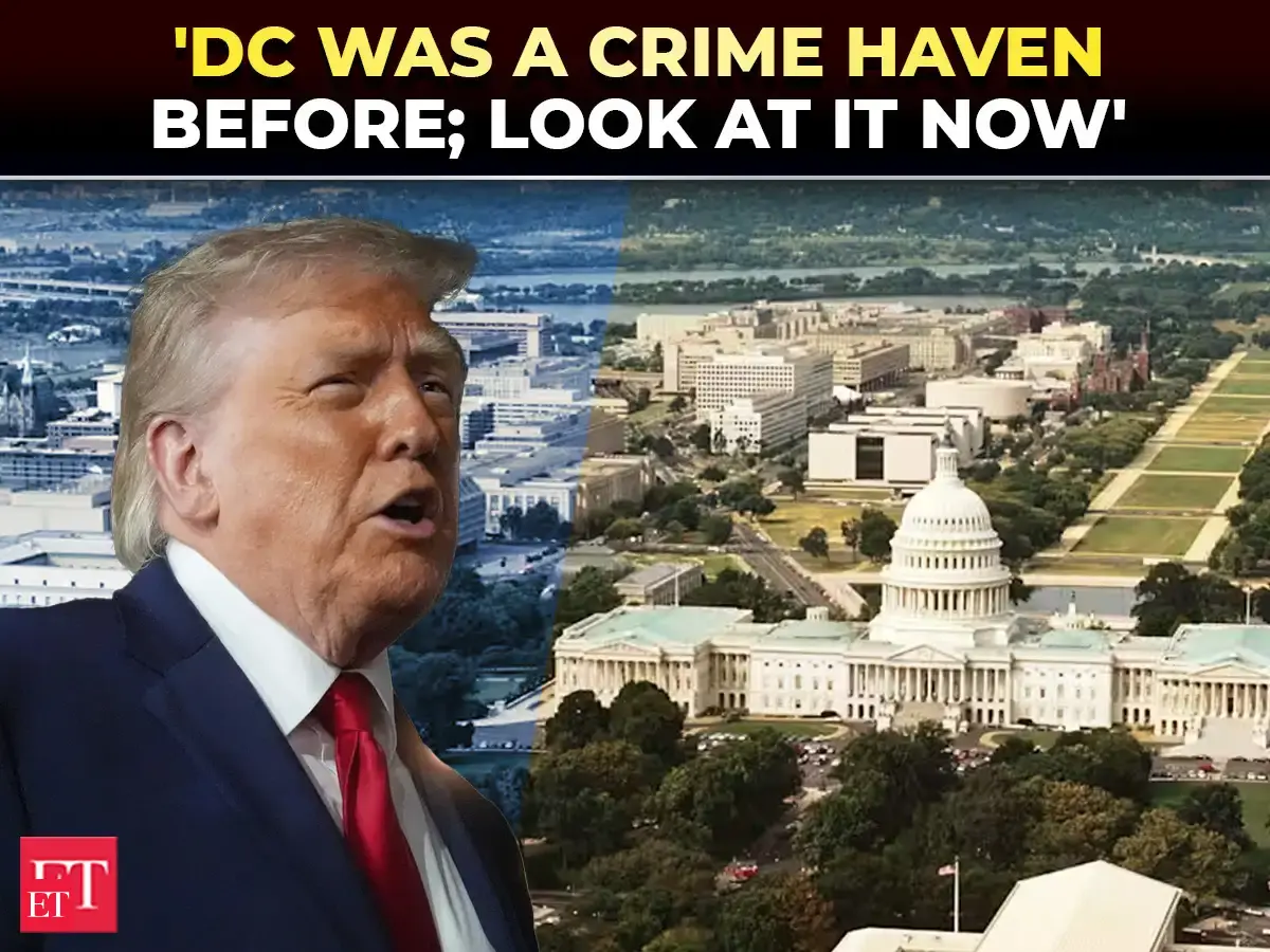 'DC will be CRIME-FREE SOON!': Trump drops big claim on US c