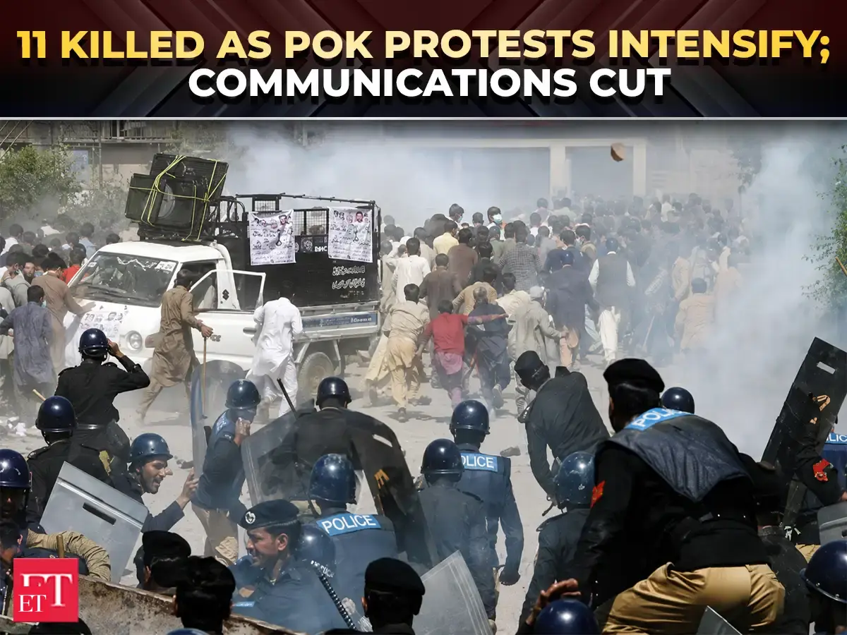 Pak atrocities spark PoK unrest; deadly clashes, c