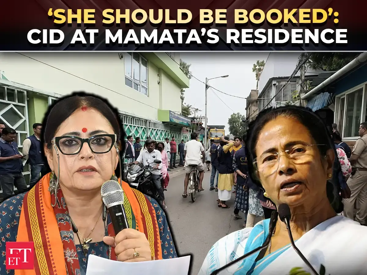 CID searches Mamata's residence in Kolkata as she meets Soni