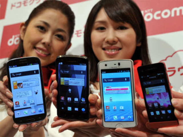 NTT DoCoMo's new smartphones