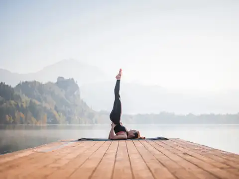 Sarvangasana is often called the thyroid pose