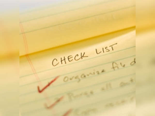 Here is a quick checklist of additional things-to-do: 