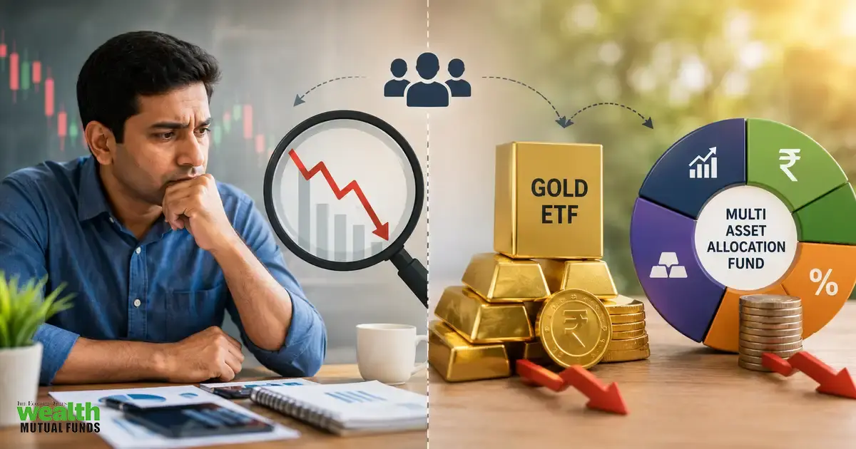 Are mutual fund investors losing interest in gold ETFs and multi asset allocation funds?