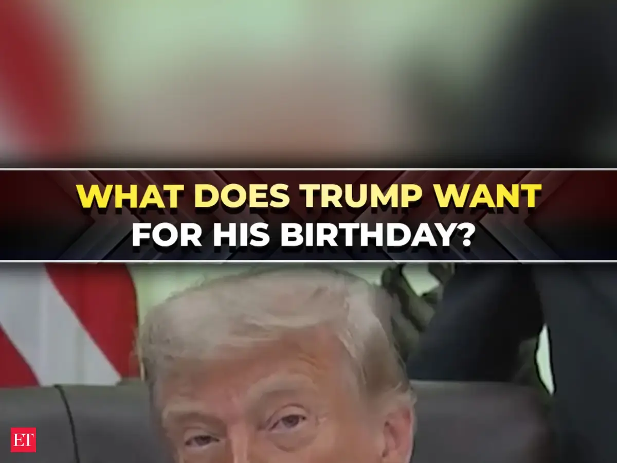 'Peace for the whole world': Trump's wish for his birthday