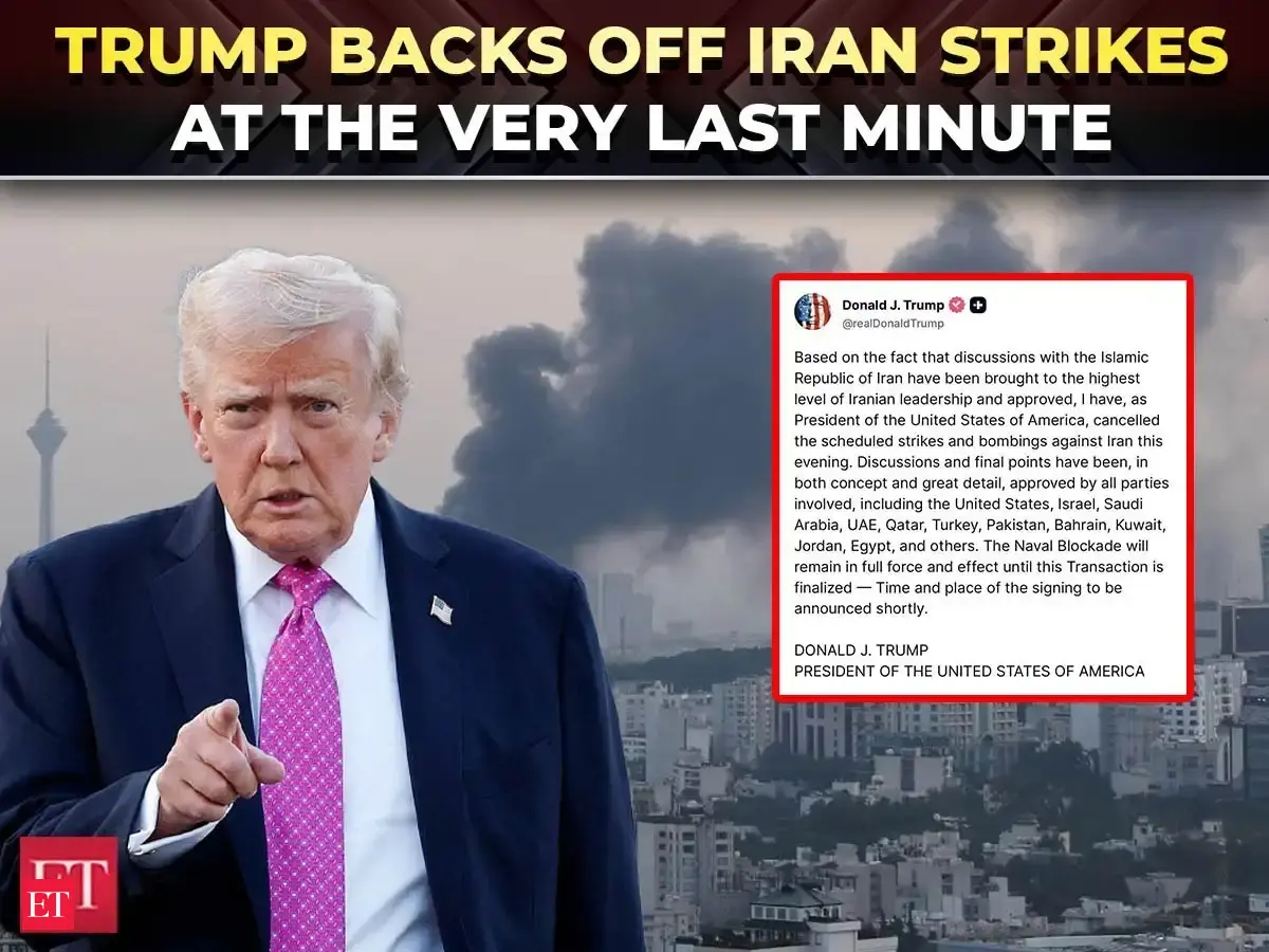 'Very hard tonight' to 'strikes CANCELLED': Trump's stunning