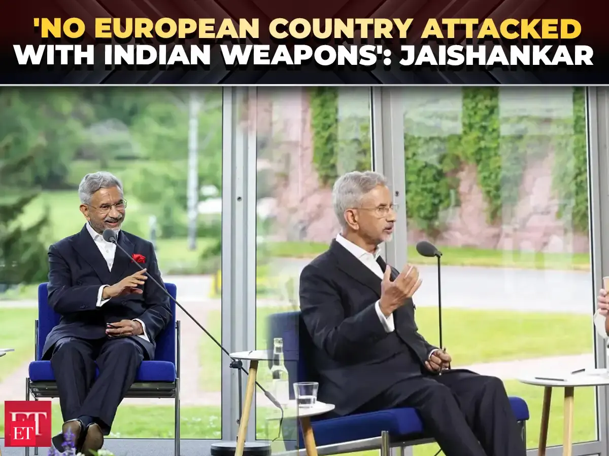 No Indian weapons ever used to attack Europe: Jaishankar's s