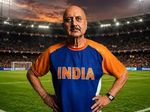 Anupam Kher&rsquo;s football World Cup moment goes viral: &lsquo;I was on football field, wearing India jersey, charging towards goal&rsquo;
