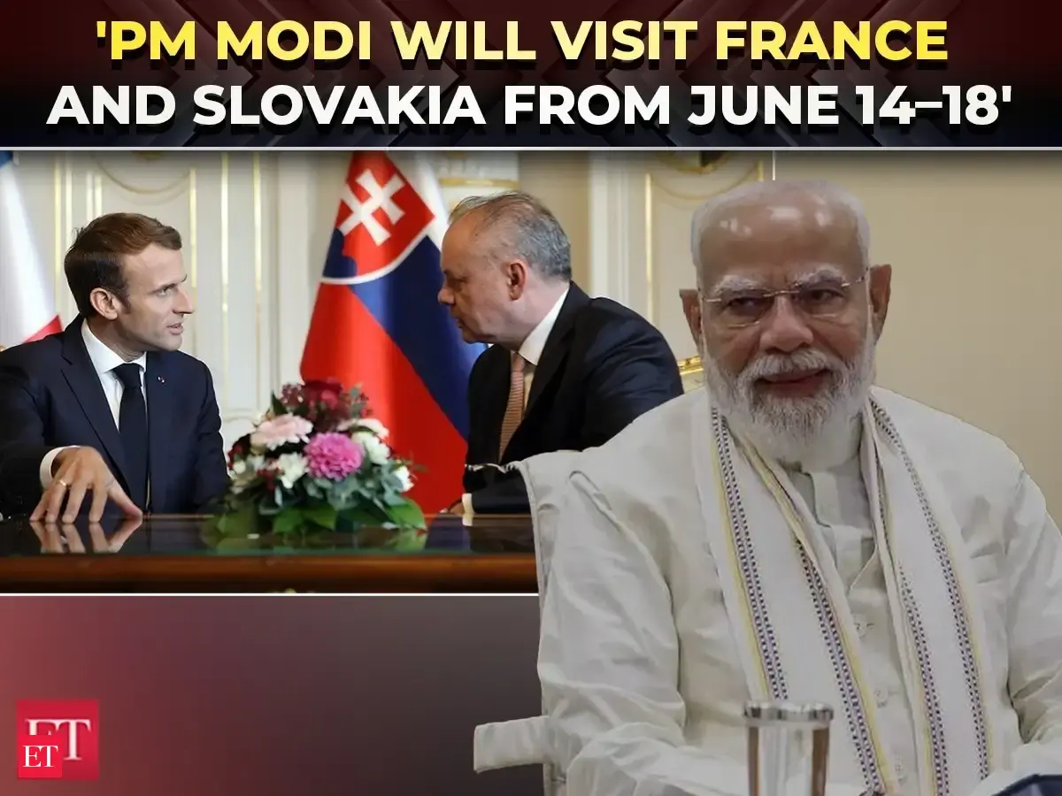 PM Modi will embark on an official visit to France, Slovakia