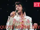 Quote of the Day by Elvis Presley: &lsquo;I&rsquo;ve never gotten over what they call stagef:Image