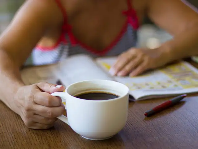 ​Relying on caffeine to power through​