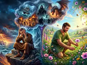 Roman proverb of the day: &lsquo;We suffer more often in imagination than in reality. No one can have a peaceful life who thinks too much about lengthening it&rsquo; - a timeless lesson on how fear steals the joy of living