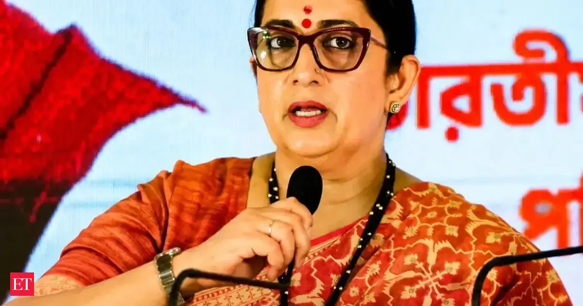Smriti Irani's name missing from Amethi panchayat voter list; DM orders probe