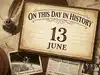 On This Day in History, June 13: Alexander dies, Miranda ruling, Korea summit, FIFA 2026 awarded to US-Canada-Mexico, Trump charged and more events