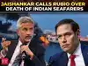 'Not Justified': EAM Jaishankar to Marco Rubio on killing of 3 Indian sailors