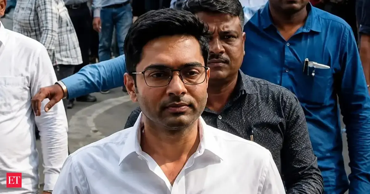 TMC MP Abhishek Banerjee appears before ED in primary school jobs scam case