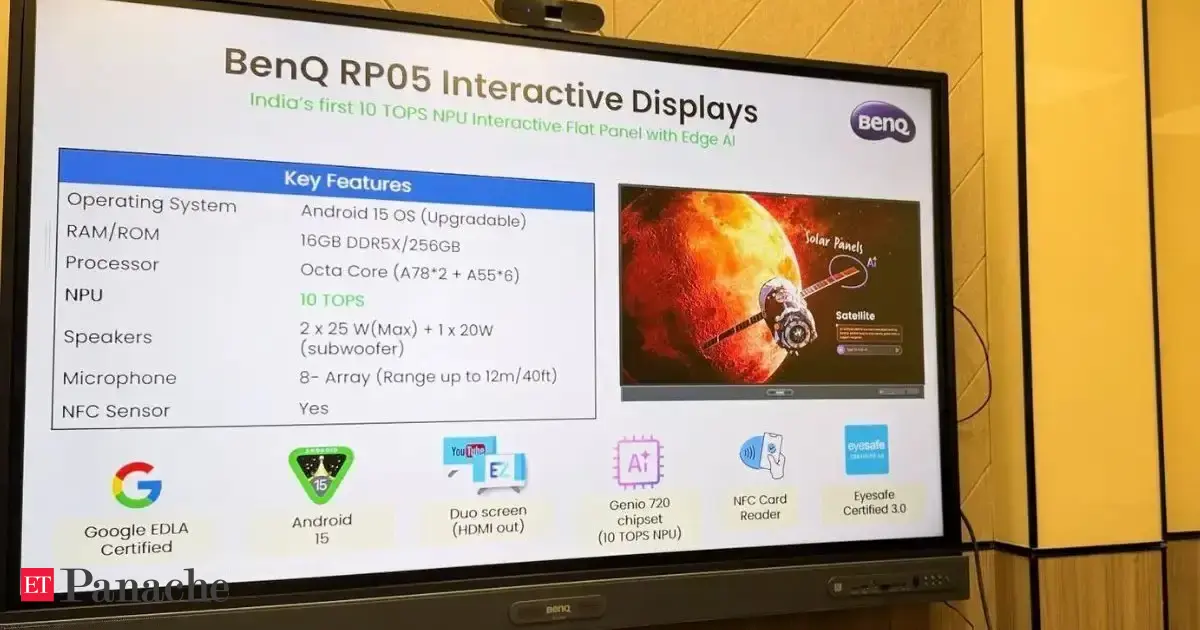 BenQ bets big on AI classrooms, but its biggest opportunity may still be in home entertainment