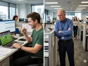 Manager decides to terminate employee for watching World Cup match during work hours. HR defends him with one statement, &lsquo;You are rewarding visibility and punishing productivity&rsquo;