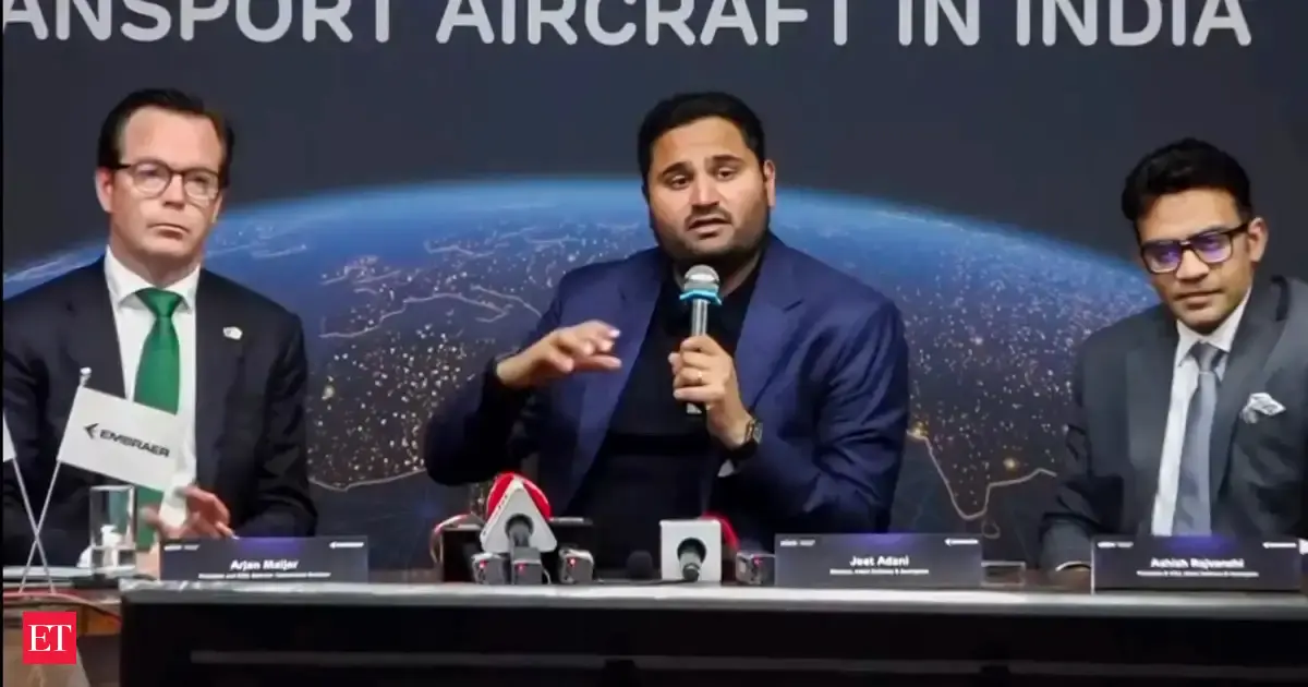 Adani Group, Brazil's Embraer finalise Dholera for setting up aircraft assembly line