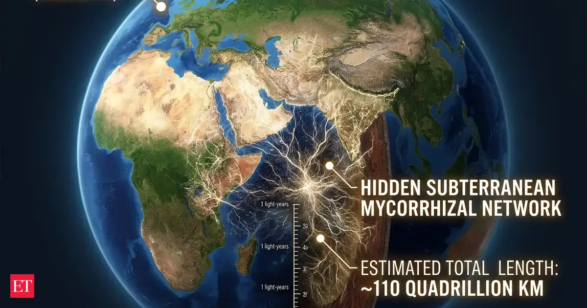 Forget the internet, there's a hidden superhighway under your feet, and it's almost a billion Sun trips long