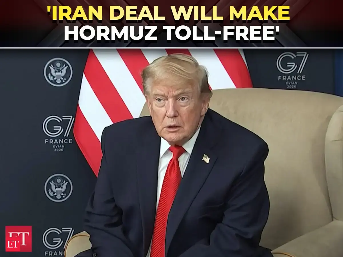 'Toll-free..': Trump says Iran deal will 'fully open' the Strait of ...