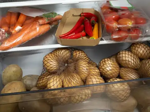 Potatoes can develop an odd taste