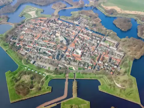 ​Naarden - A perfect star-shaped fortress town
