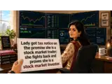 Income Tax department labels her stock market trader, denies investor status; she fights and wins Rs 54 crore capital loss claim at ITAT