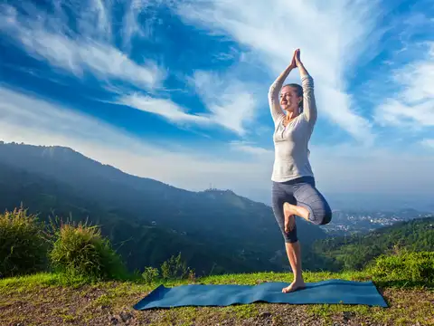 Yoga boosts metabolism and helps lower stress and cortisol levels