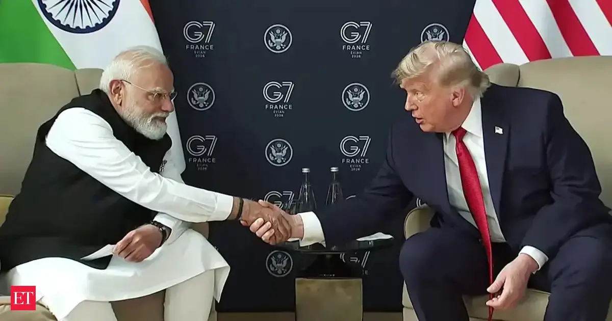 PM Modi-Trump G7 meeting: Modi flags seafarers' safety; ties have 'new speed, new energy'