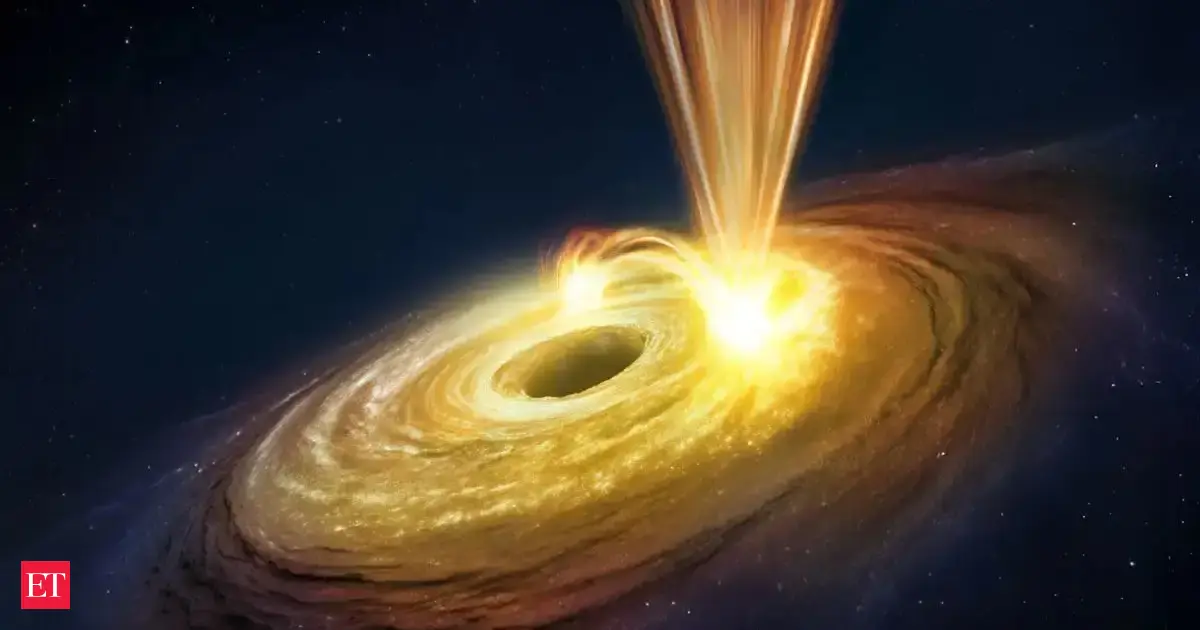 This powerful UFO isn’t alien life, it’s a black hole unleashing a cosmic storm