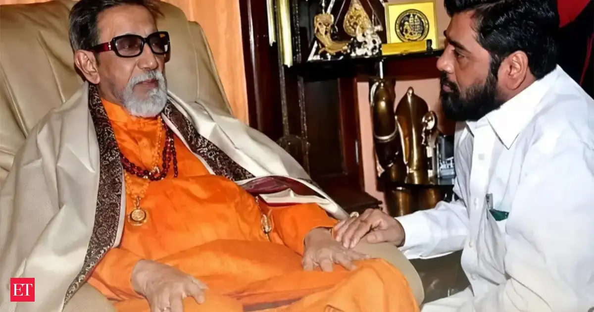 Unbreakable bond : Eknath Shinde's Shiv Sena posts Balasaheb Thackeray's photograph on 60th foundation da