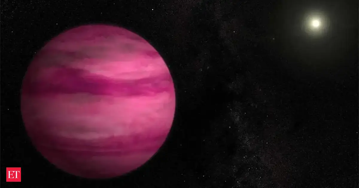 57 light-years away, a Pink Planet is raining salt, here's why