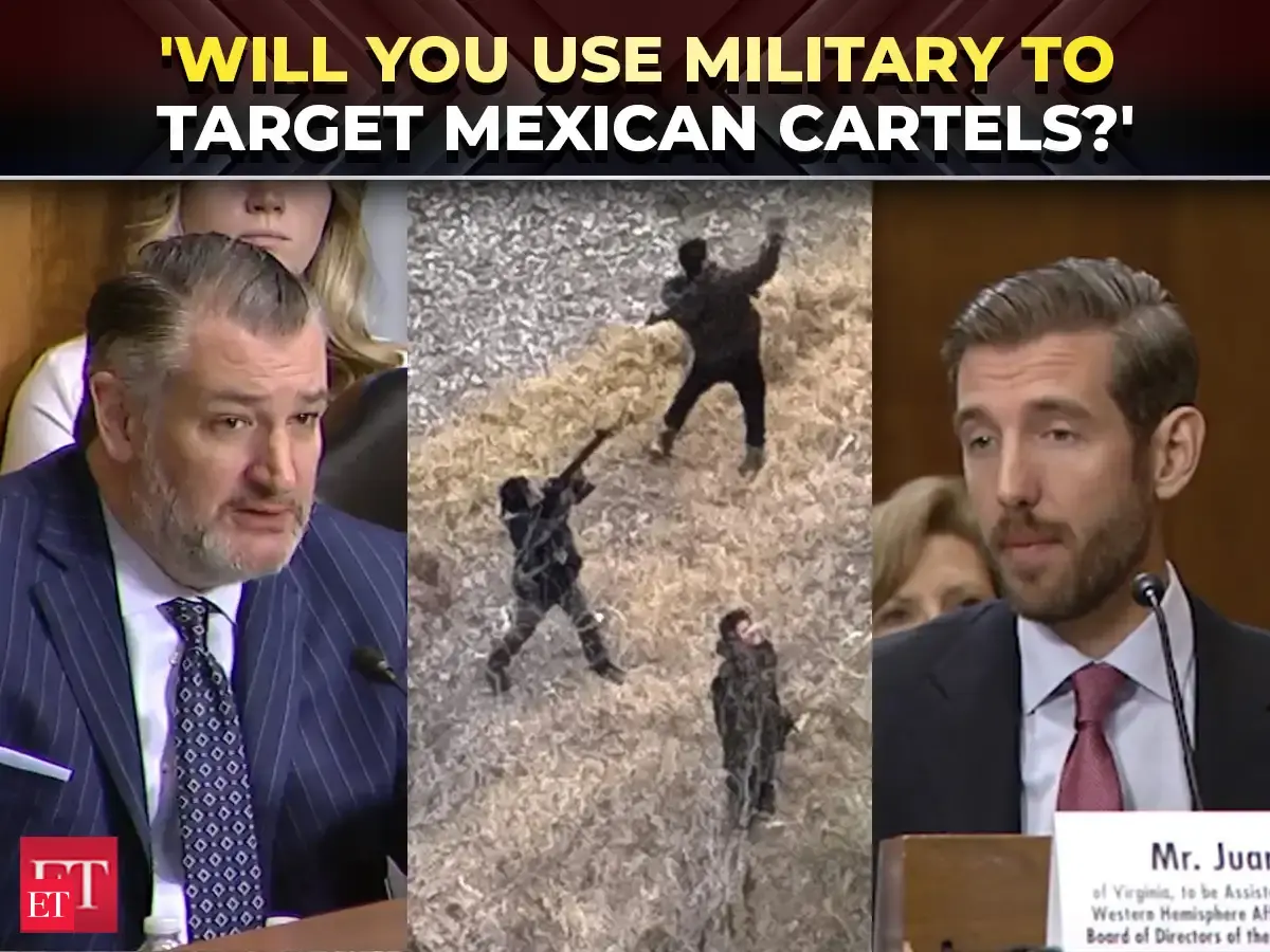 ‘100% WE HAVE TO….’: Ted Cruz PRESSES Trump nominee on Mexico drug cartels, gets stunning response
