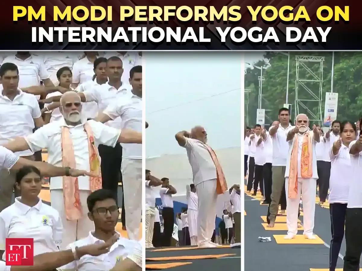'Yoga keeps our energy level high...': PM Modi performs Yoga in Kolkata on International Yoga Day