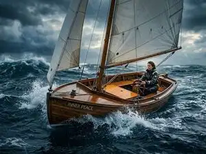 Proverb of the day: &lsquo;An entire sea of water can't sink a ship unless it gets inside the ship. Similarly, negativity can't put you down unless you allow it to get inside you&rsquo;, a lesson on protecting your inner peace