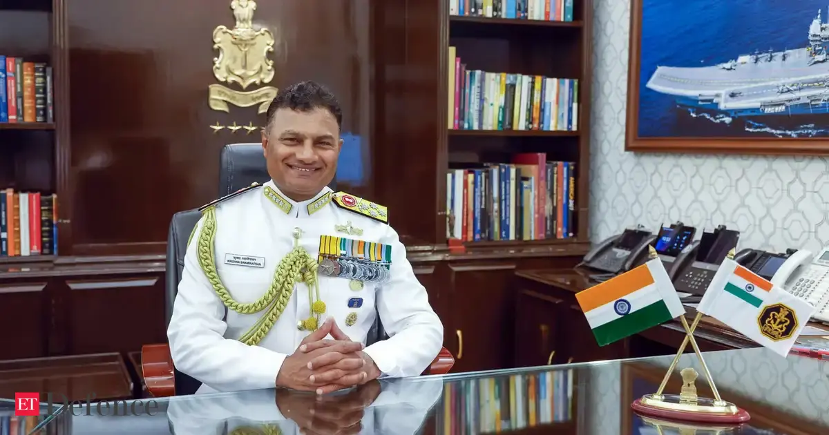 India's warship-building capability gaining new speed in modern technology: Navy Chief