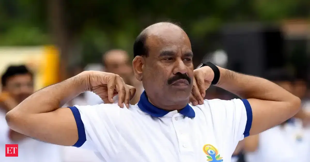 Yoga key to mental peace in stressful times: Om Birla