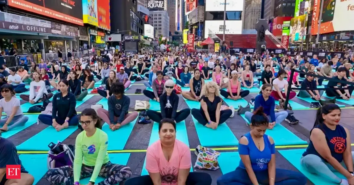 From Japan to New York: Thousands mark Yoga day
