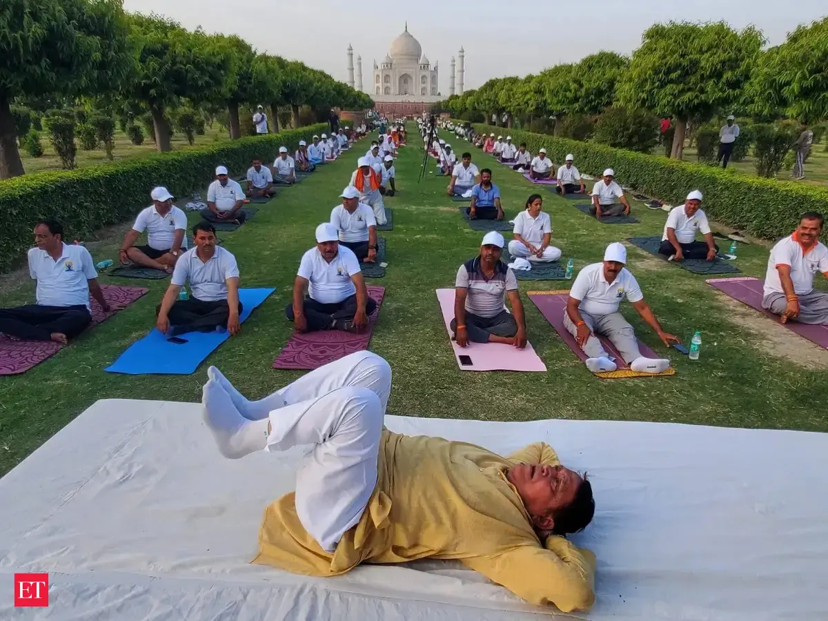 Taj Mahal to Bidar Fort: ASI hosts Yoga Day events