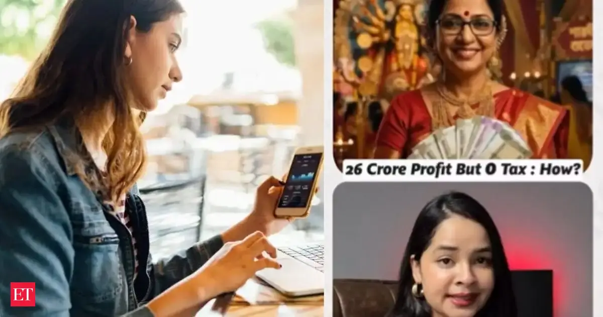 Kolkata woman made Rs 26 crore profit in stocks and paid zero tax: Here's how she did it legally