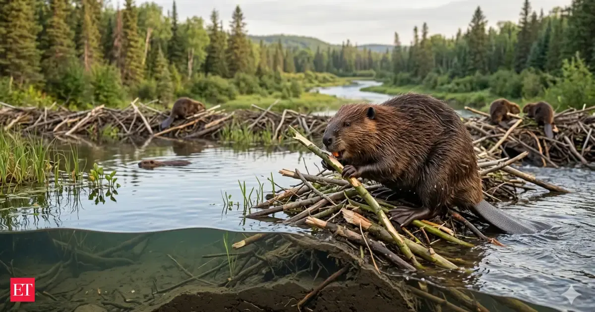 How beavers help fight climate change: These busy beavers are quietly ...