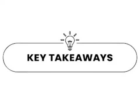 ​Key takeaways
